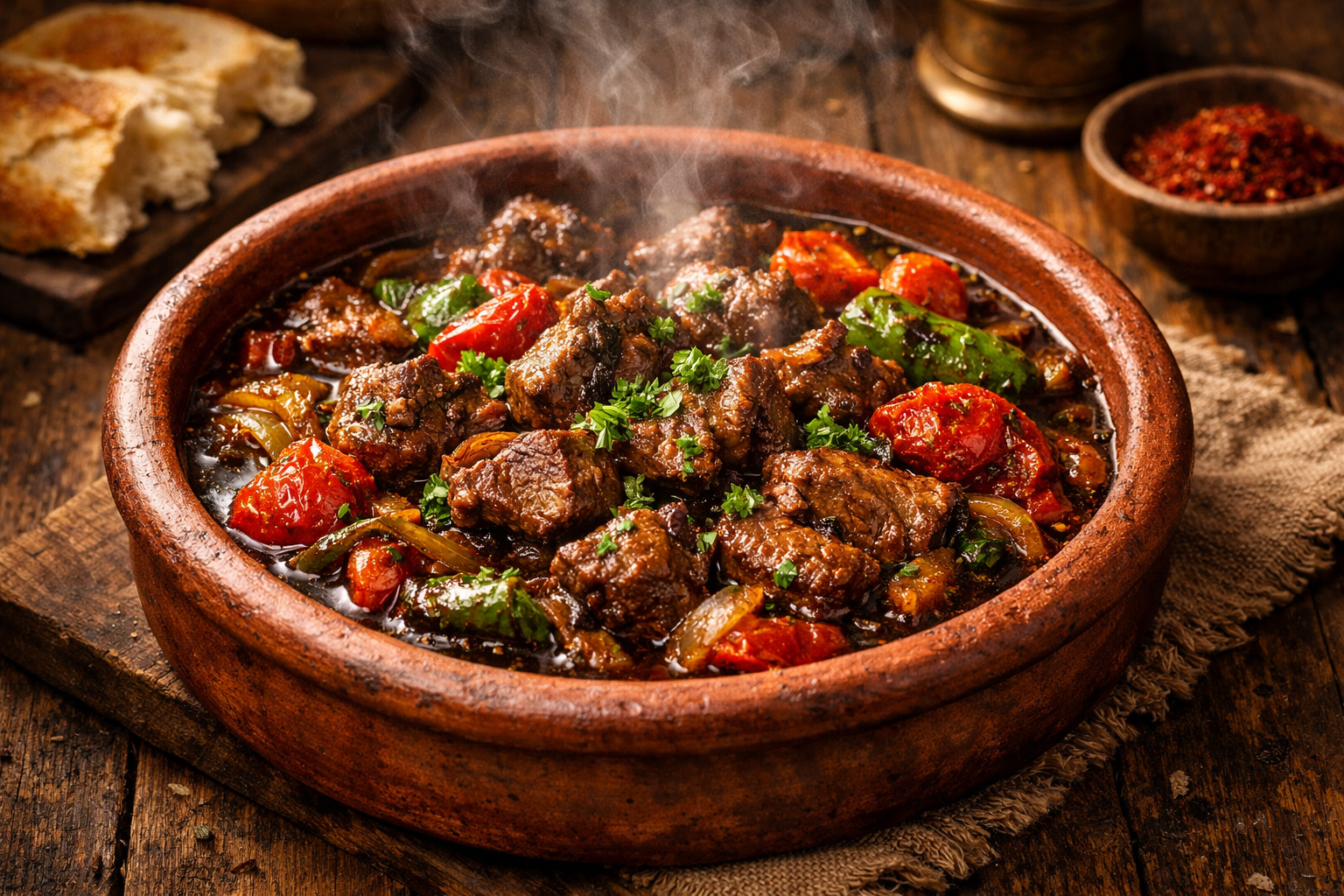 Anadolu mutfağında geleneksel etli yemekler ve kavurma tekniği