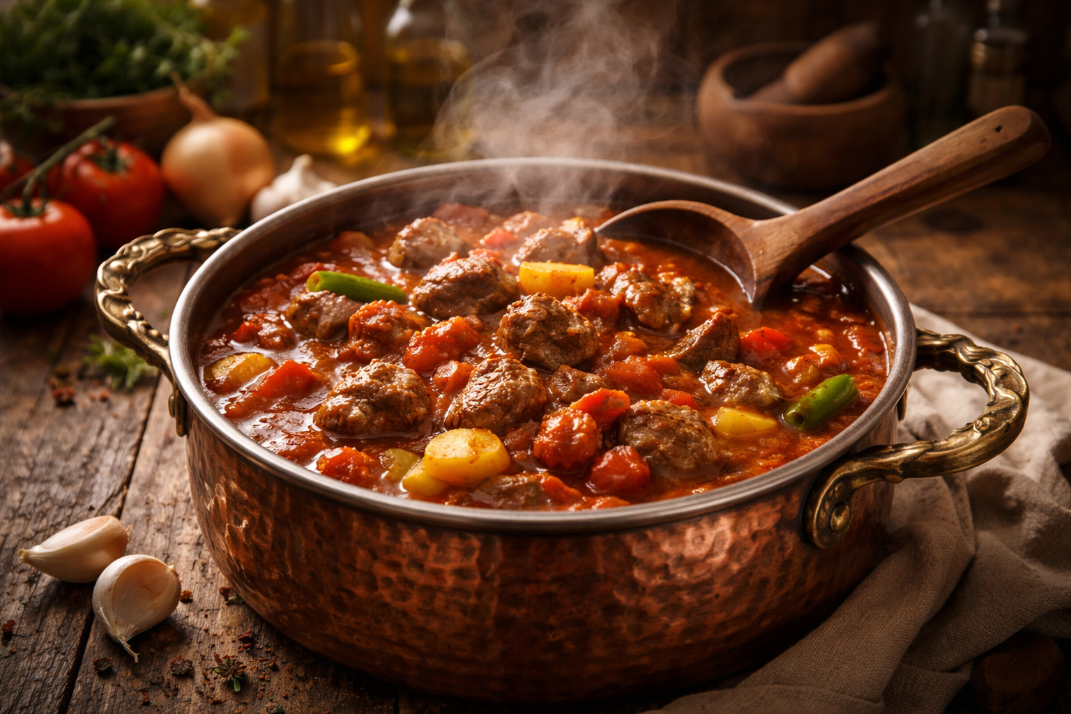 Tencere yemekleri pişirme